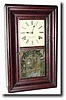 C.1850, Brewster and Ingrahams, Miniature OG shelf clock