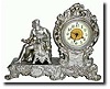C.1905 Waterbury Clock Co., figural shelf clock