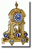 C.1890, French figural clock shelf clock