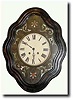 C.1870, French, Picture Frame clock