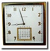 C.1947 (first year of calendar instructions), German shelf clock