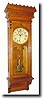 C.1901, Gilbert Clock Co., "Regulator No. 10" wall clock