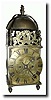 C.1890, English Lantern Clock, shelf clock
