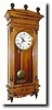C.1891, Waterbury Clock Co., "Regulator No. 11" in oak