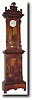 C.1897, German, Gustav Becker Tallcase clock
