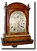 C.1820, English, Viner (Charles), London, a good 3-fusee walnut bracket clock and bracket