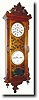 C.1880, Ithaca Calendar Clock Co, "No. 3 Vienna" double