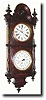 C.1878, Welch, Spring and Co., "No. 5 Regulator, B. W" double dial calendar clock