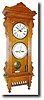 C.1908, Waterbury Clock Co., "Calendar No. 25" wall clock