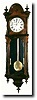 C.1880, Welch Spring and Co., "Regulator No.1" wall clock