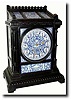C.1890, French decorative shelf clock