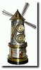 C.1880, French "Windmill" clock, from the Industrial Series