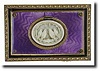 C.1875, Swiss, enamel over bronze singing bird box