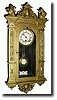 C.1890, German, Miniature regulator wall clock