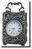 C.1905, Mappin Brothers miniature sterling silver carriage clock