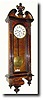 C.1900, German, Signed "E-P", Leipzig, wall clock regulator