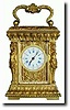 C.1890, French, Miniature Carriage clock