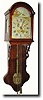 C.1840, Dutch Staartklok wall clock, also called "Friesland" clocks