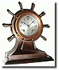 C.1928, Chelsea, no. 191423, "Yacht Wheel" Ship's Bell shelf clock
