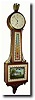 C.1938, Chelsea timepiece banjo wall clock