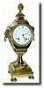 C.1800, French Bronze Mantel clock, early Empire style