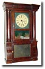 C.1857, New Haven Clock Co. 8-day miniature Column and cornice clock