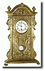 C.1890, German, Miniature "R-A" Regulator in a mantel style