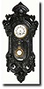 C.1890, German, Miniature 8-Day "R-A" wall Regulator