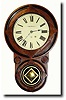 C.1884, Seth Thomas, "SIGNET", walnut wall clock