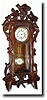 C.1890, German, 8-Day Miniature Black Forest wall clock