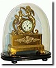 C.1830, French, Ormolu Figural Clock with dome and base