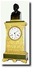 C.1850, French, Nicod, Rue de Sts Perres, Figural Clock