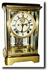 C.1914, Ansonia Clock Co., "Crystal" Crystal regulator