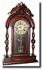 C.1880, F. Kroeber, New York, 8-day walnut shelf clock