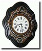 C.1875, French, Picture Frame clock,