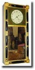 NH Mirror shelf clock, Mixed lot: C.1840, Aaron Smith, Ipswich, Mass