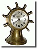 C.1929, Waterbury ENSIGN model advertising shelf clock