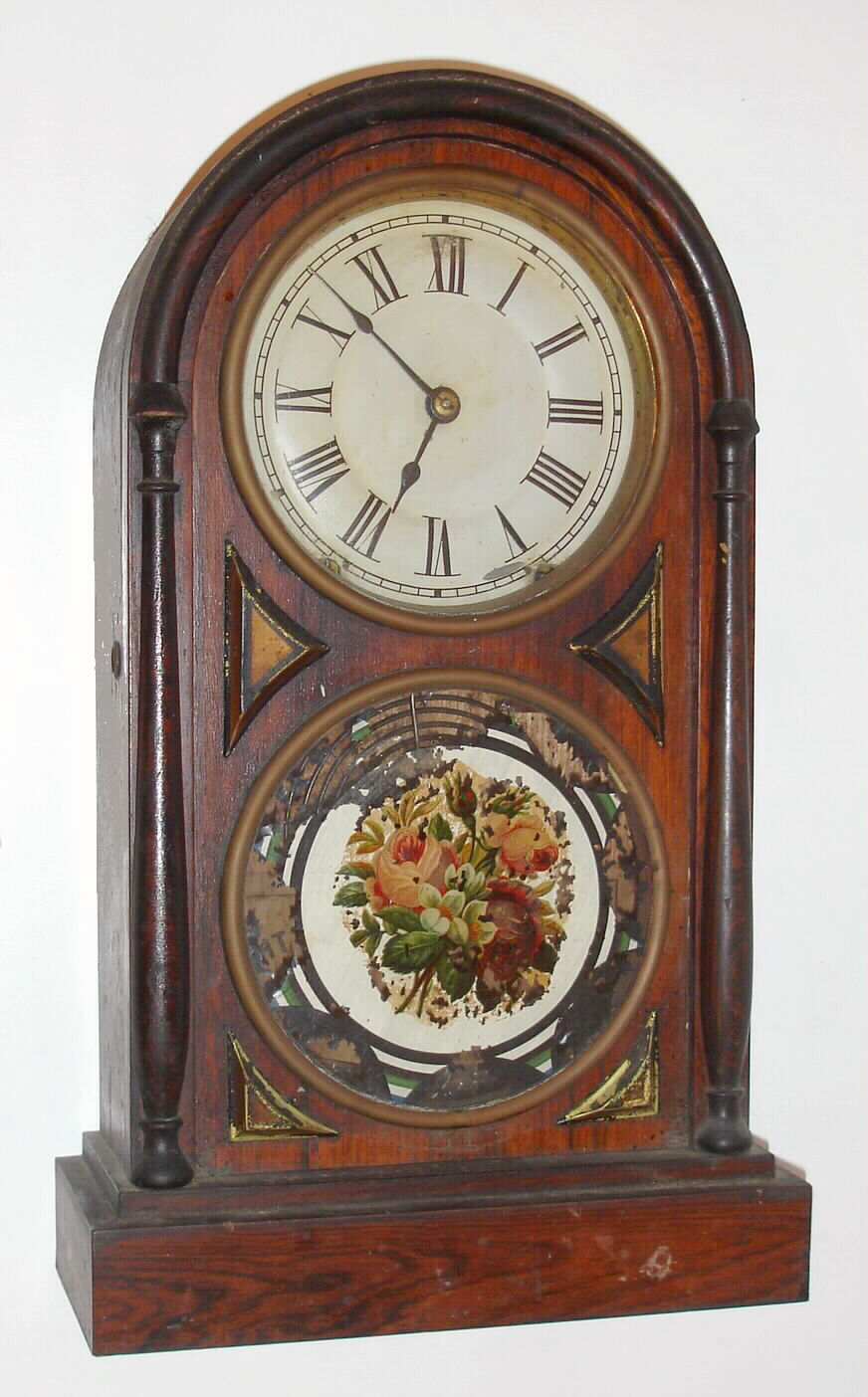 Seth Thomas, Thomaston Conn., "Chicago" city-series 8-day time and strike rosewood mantel clock, C.1900. — Antique Clocks Price Guide