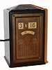General Electric "Executive" plug-in brown "Textolite" novelty clock, AB8B02, C.1933.
