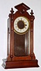 F. Kroeber Clock Co., New York "Angel Swing No. 1" walnut case only, c1878