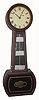 A. Stowell and Son, Charlestown, Mass., mahogany 8-day weight-driven banjo timepiece, C.1850.