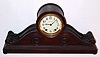 Seth Thomas Clock Co., Thomaston, Conn., C. 1915, "Tambour", 8-day time/strike tambour style mantel clock.