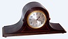 Seth Thomas Clock Co., Thomaston, Conn., C. 1928, "Cymbal 5", 8-day time/strike tambour style mantel clock. This is a two train movement bim-bam striking on the quarter hour.