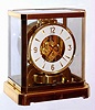 Swiss, LeCoultre, ATMOS, self winding perpetual running timepiece in a brass and glass case. Serial No. 157629, C. 1962