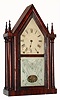 Brewster and Ingrahams, for J. J. Beals and Co. Boston, C. 1852, 8-day time/strike 4-column steeple clock.