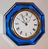 E.N. Welch Mfg. Co., C.1891, "The Jewel", 30-hour time/strike with repeat novelty clock.