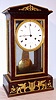 French, "LeRoy, Horologer de Madame, Paris", 8-day time/strike silk thread suspension clock, in an architectural mahogany case with bright ormolu mounts, C. 1810