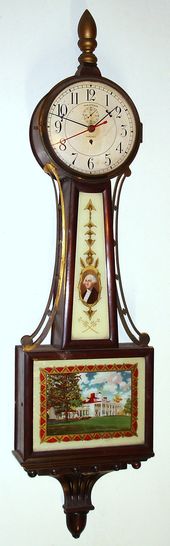 Waltham electric full size banjo clock, c1935. — Antique Clocks Price Guide