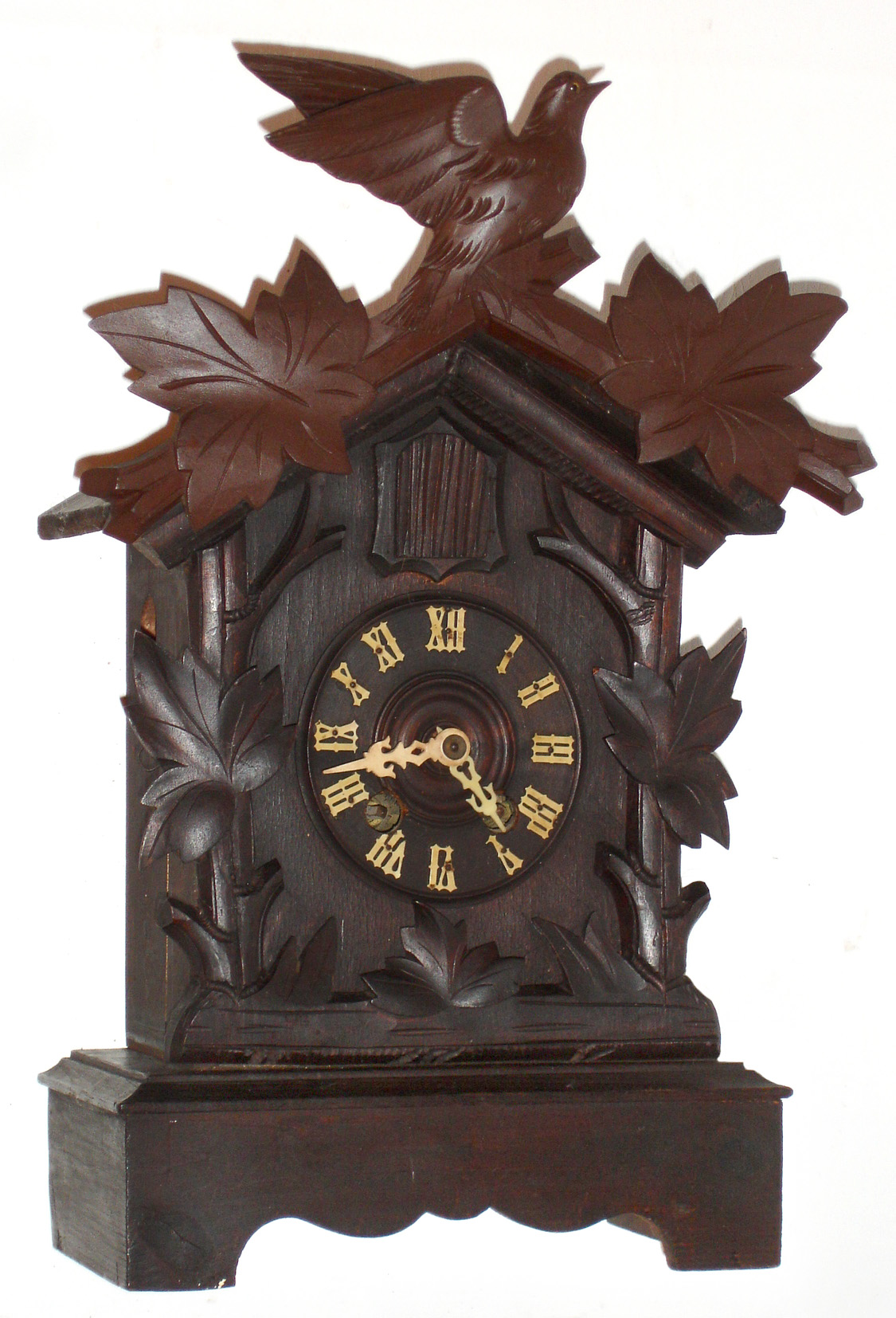 Black Forest German 8 day shelf cuckoo clock, c1900. — Antique Clocks Price Guide