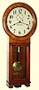 Seth Thomas Clock Co., Thomaston, Conn., "No. 2 Regulator" 8 day time only weight driven movement in oak case with painted metal dial, c1910